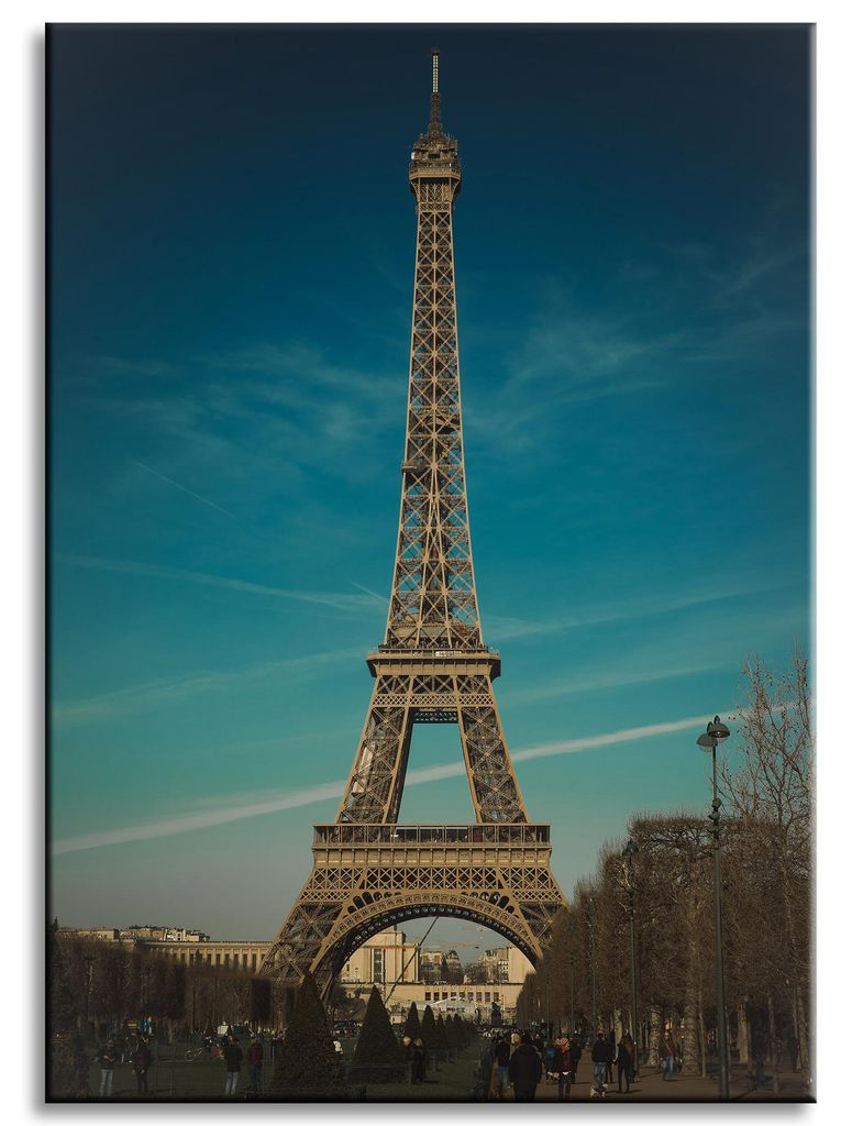Leinwanddruck Architektur Eiffelturm 50x70