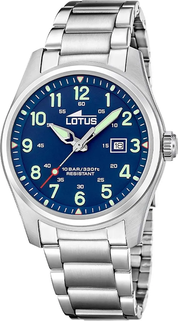 Solo tempo Lotus Collezione Argento Minimalista Per Lui - uomo