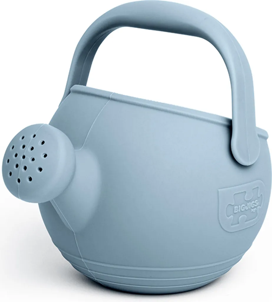 Arrosoir Enfant pour Plage et Jardin Bigjigs en Silicone Souple Gris