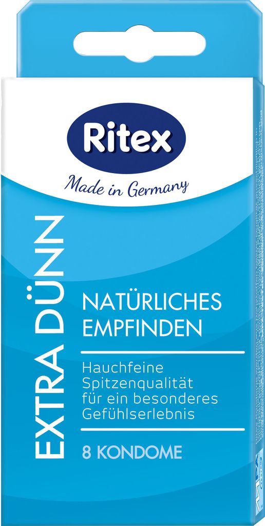 Ritex extra dünn Kondome - 8 Stück - extra dünn für Produktbild 