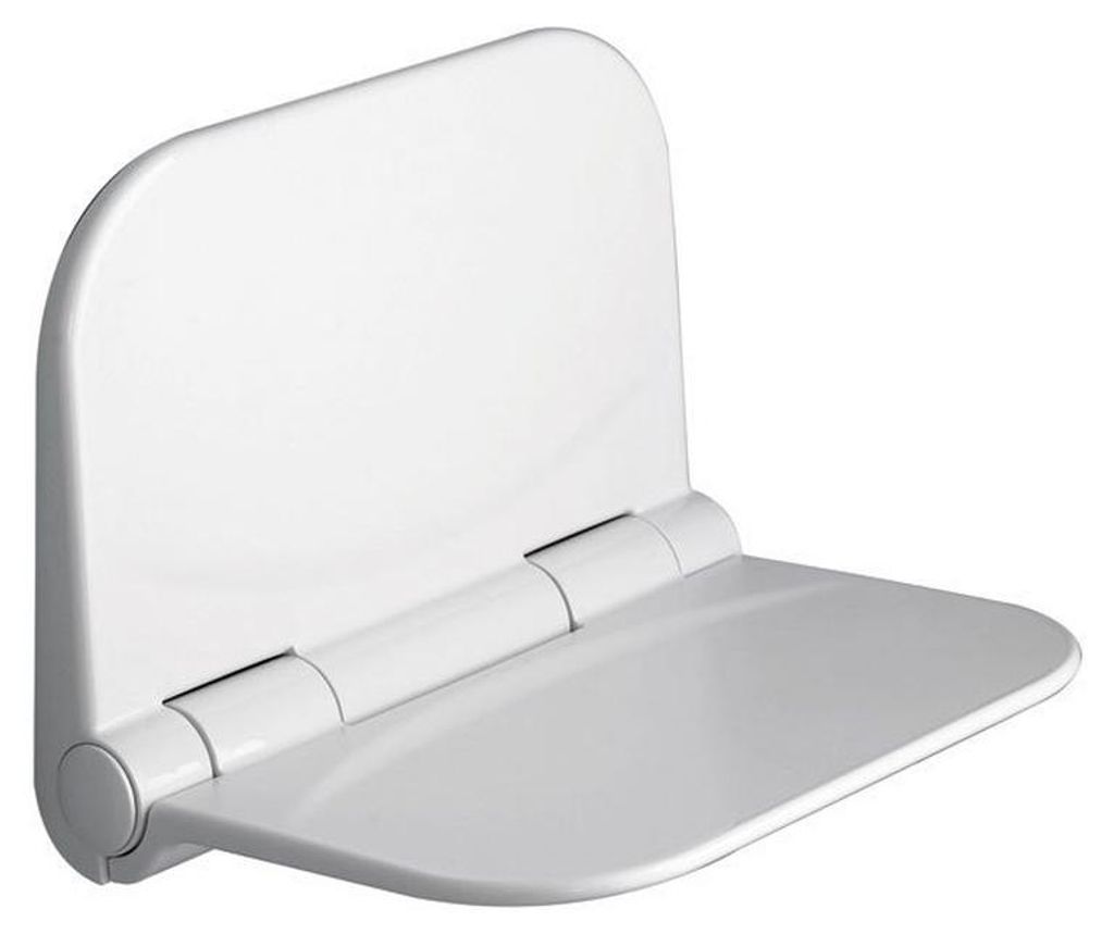 Aqualine DINO Duschklappsitz 37,x29,5cm, Weiß Produktbild 