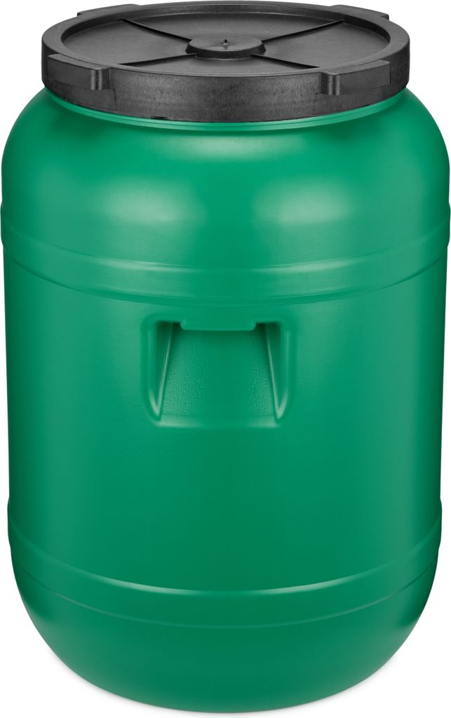 Garronda Weithalsfass 80 Liter Futtertonne mit Deckel ohne Dichtung– BPA-freier HDPE Futterbehälter für Wasser, Lagerung, Tierfutter, Sauerkrau...