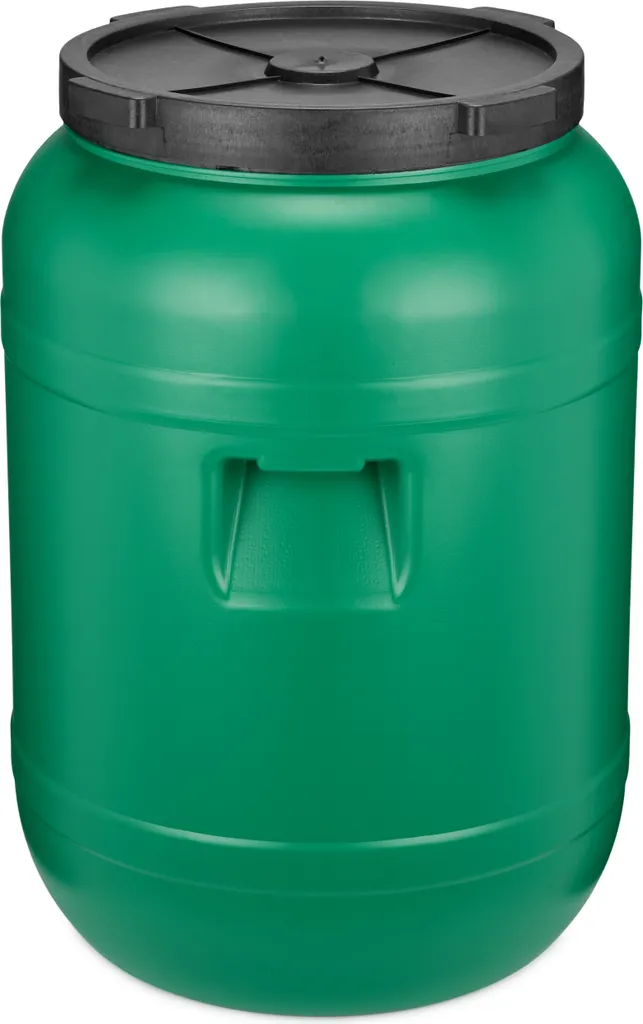 Récipient PEHD 80L robuste sans BPA pour stockage de croquettes chien