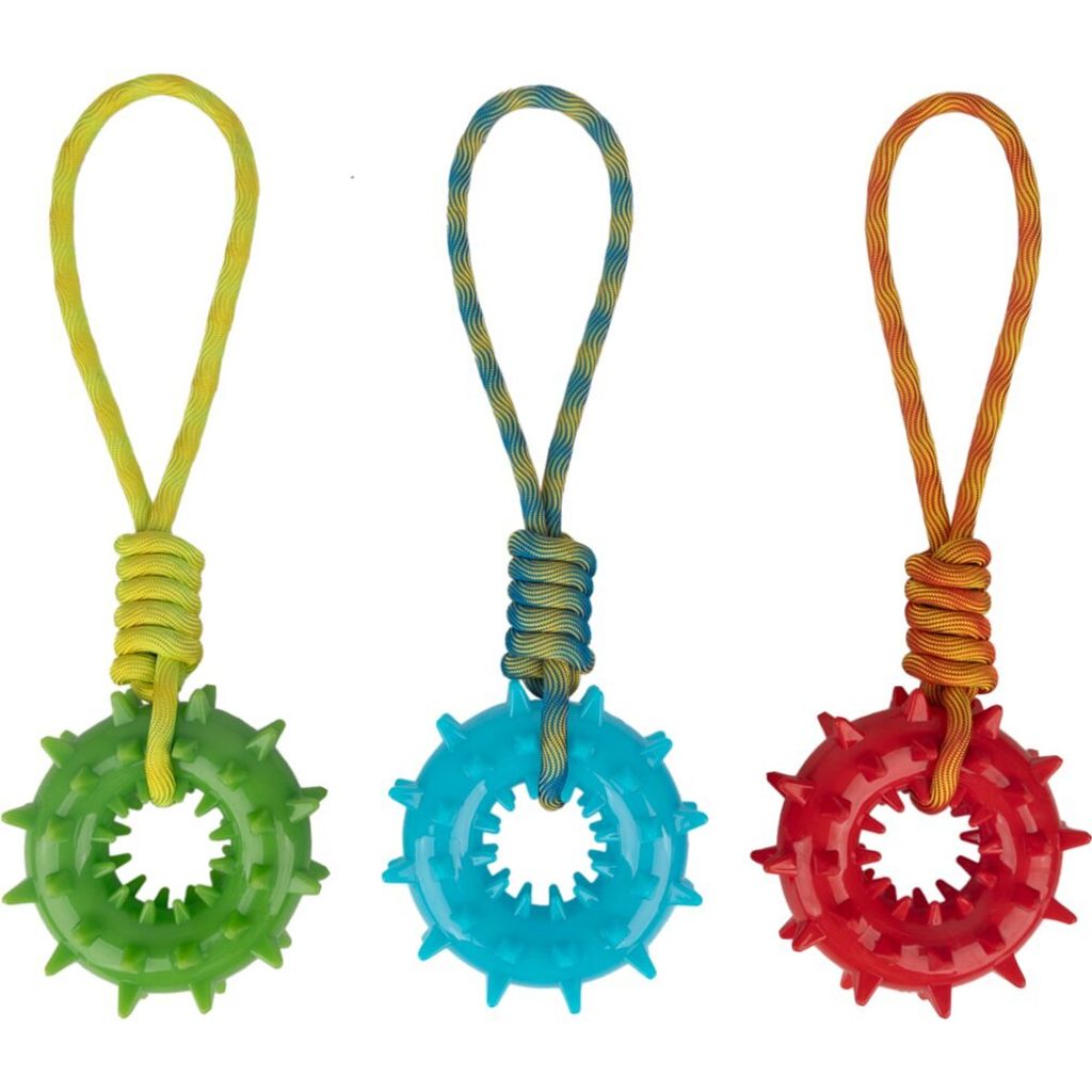 Pawise Play-N-Tug Ring w/handle