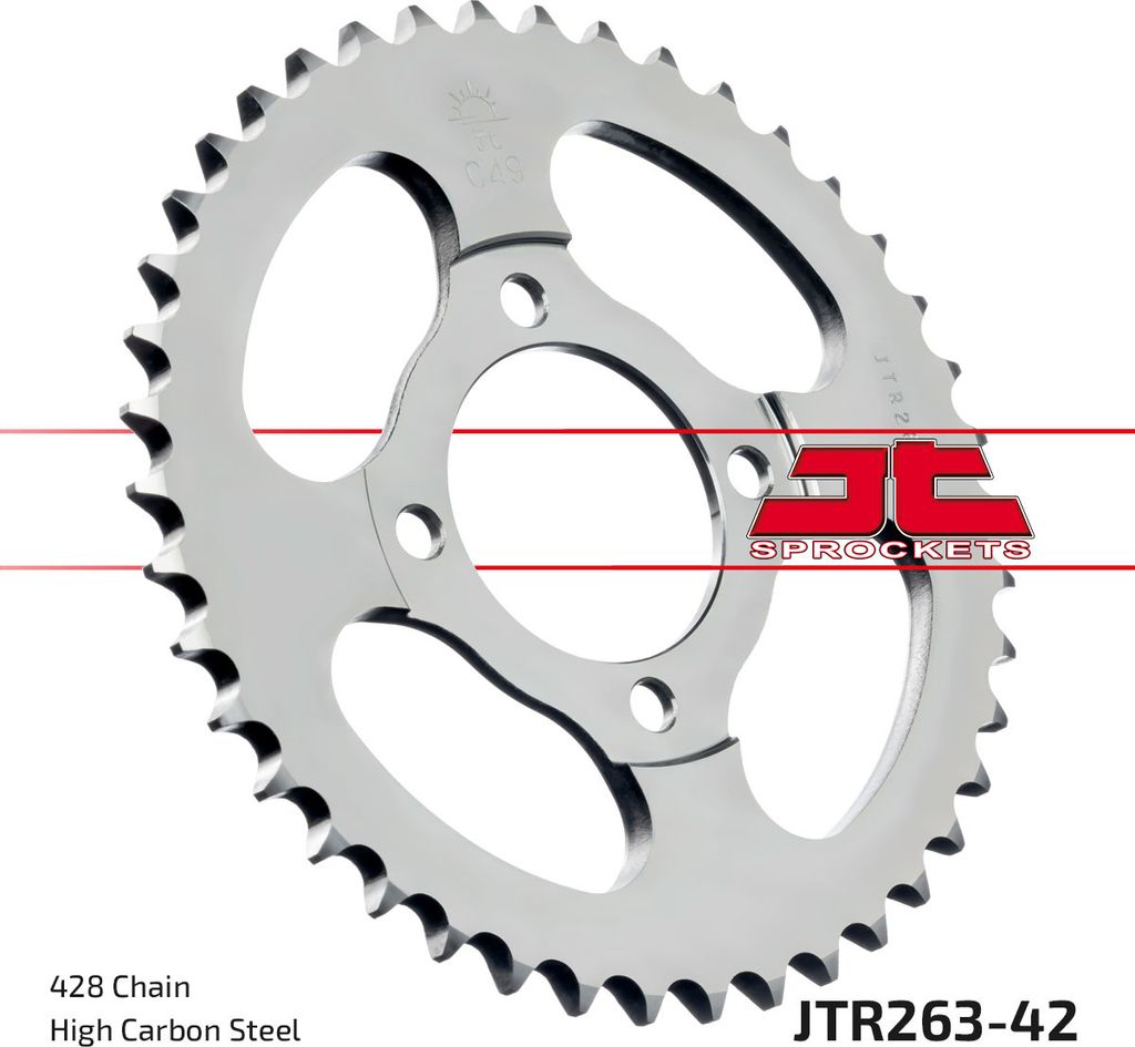 Kettenrad JT Sprockets 428 42Z Innendurchmesser 54mm Lochkreis 70mm