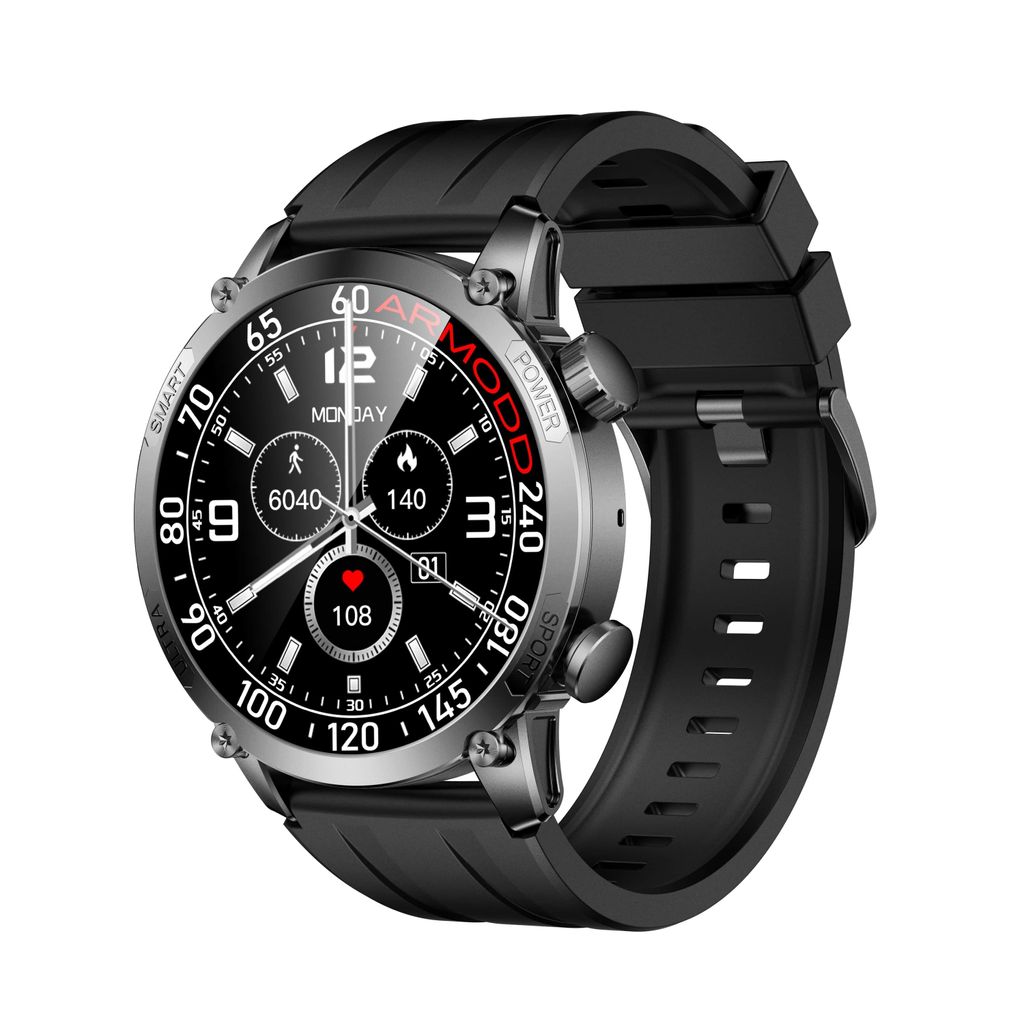 Smartwatch ARMODD Silentwatch 7 Pro GPS czarny Zdjęcie produktu 
