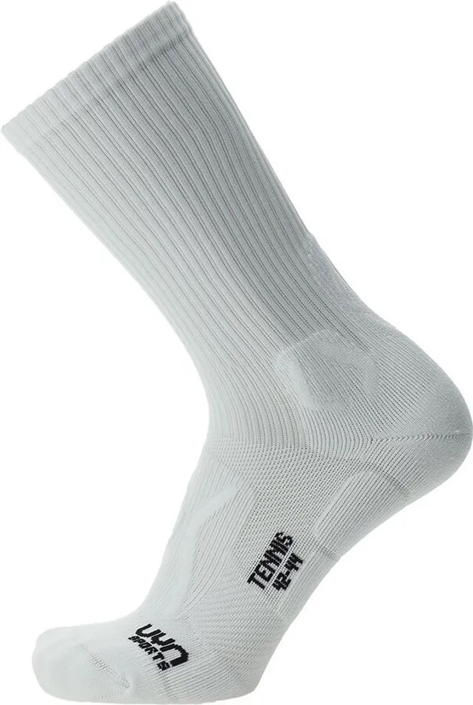 Chaussettes Sport Tennis Blanches UYN Taille 39-41 Respirantes Mi-Haut