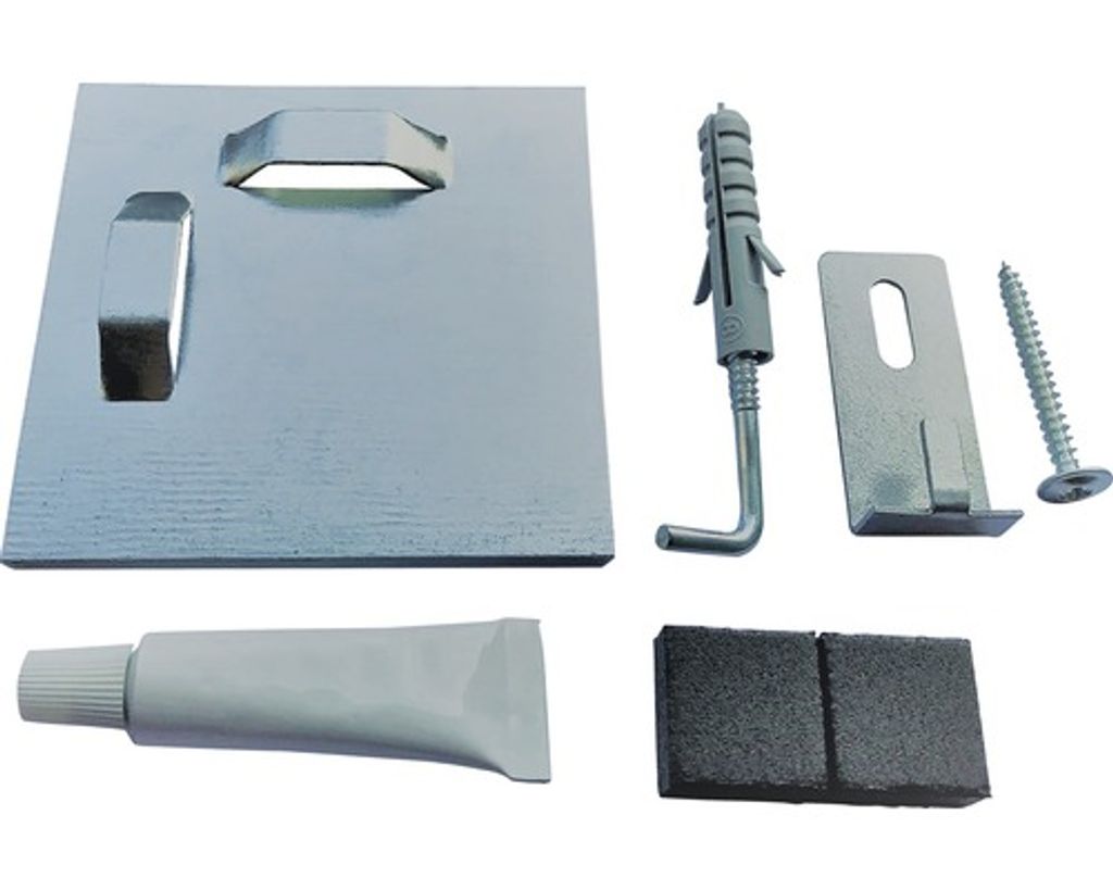Set pro uchycení zrcadla 8x8 cm Obrázek produktu 