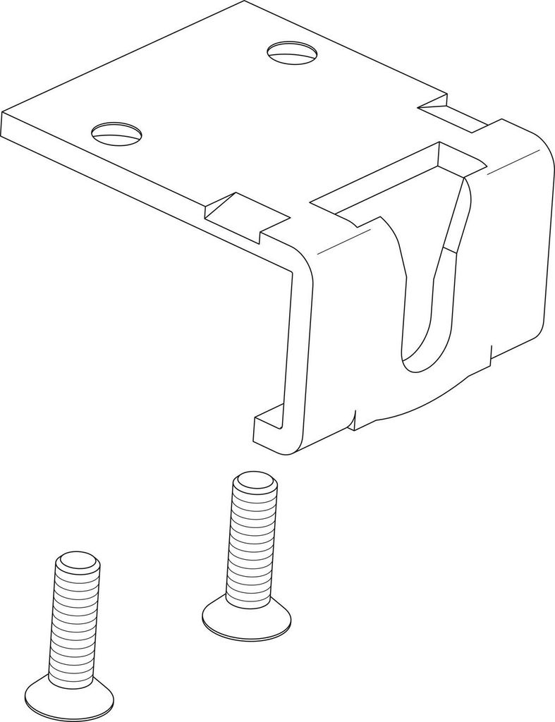 Kupplungswinkel HAUTAU ZV/F zu Primat kompakt 195, silber Produktbild 