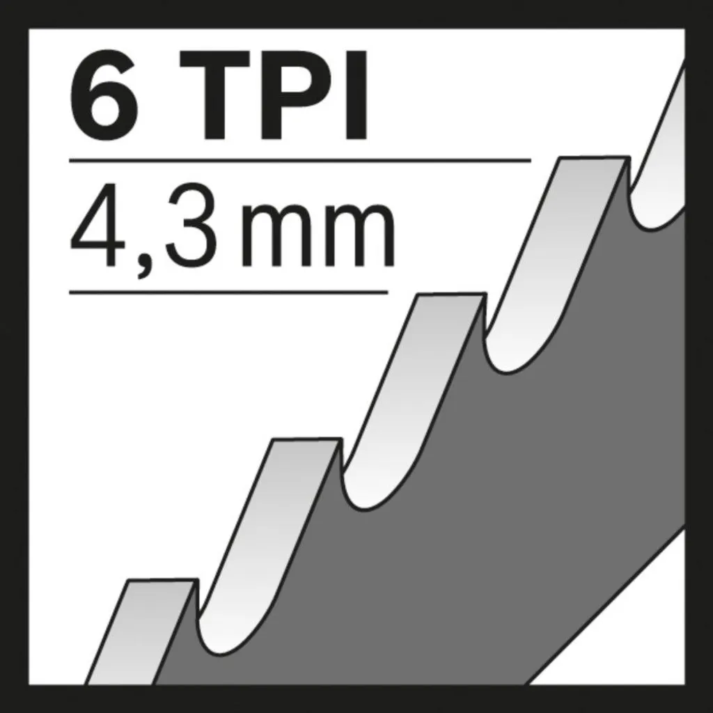 Bosch pesante per legno e metallo S 1111 DF - Lama per sega - per legno, metallo, legno con chiodi, truciolato, epossidico - lunghezza: 225 mm - larghezza: 19 mm (conf. 5)