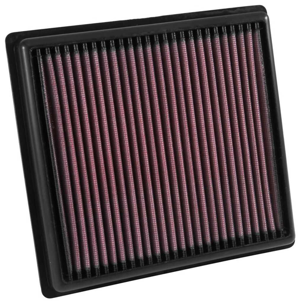 K&N 33-3060 Hochleistungsluftfilter für VW Golf VII Schrägheck (5G1, BQ1, BE1, BE2) Langzeitfilter Quadratisch