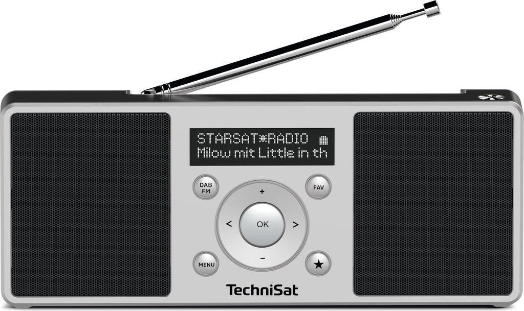 TechniSat Digitradio 1S - Radio domestica - nero/argento Immagine del prodotto 