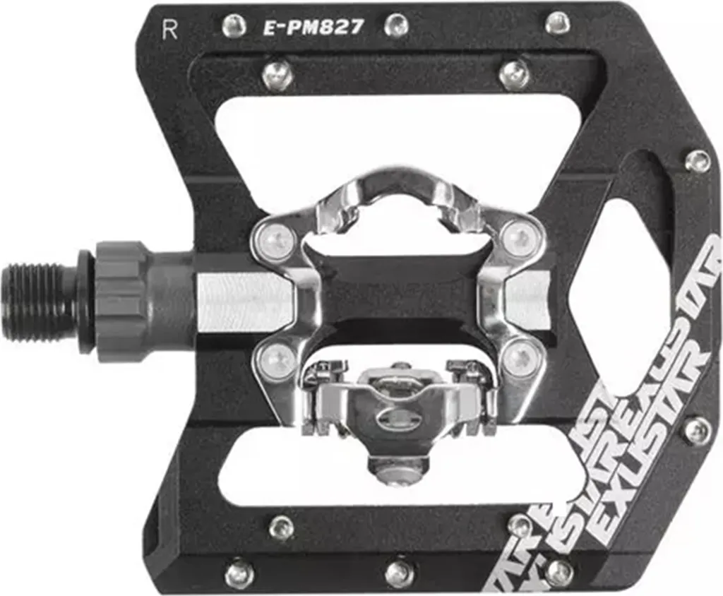 Exustar MTB E-PM215 pédale click 9/16 pouces vtt noir
