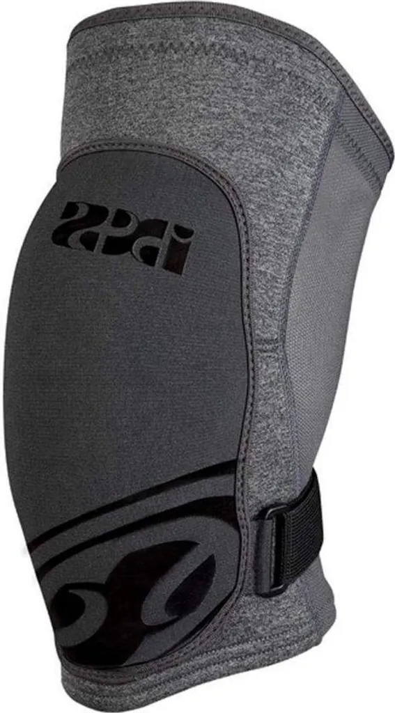 Soutien de genou noir taille moyenne pour course à pied et fitness