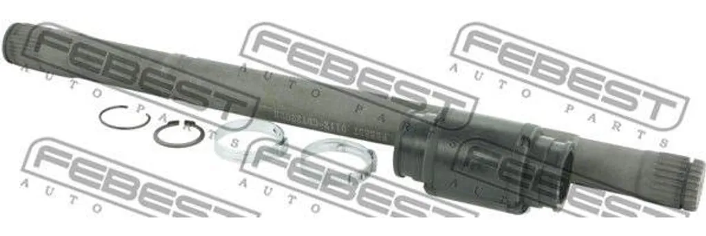 Pièce de transmission pour Avensis : Arbre d'entraînement droit 4341005280