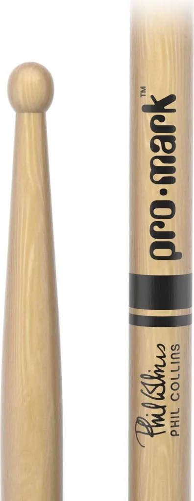 Pro Mark Signature Phil Collins Baguettes en Hickory à Olive Ronde