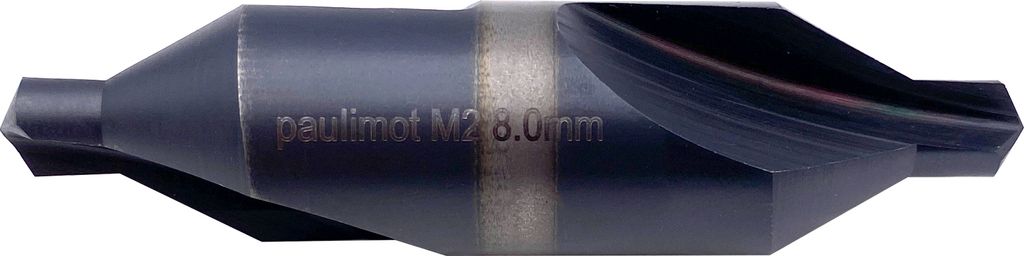 PAULIMOT Zentrierbohrer 8,0 mm TiAlN-beschichtet