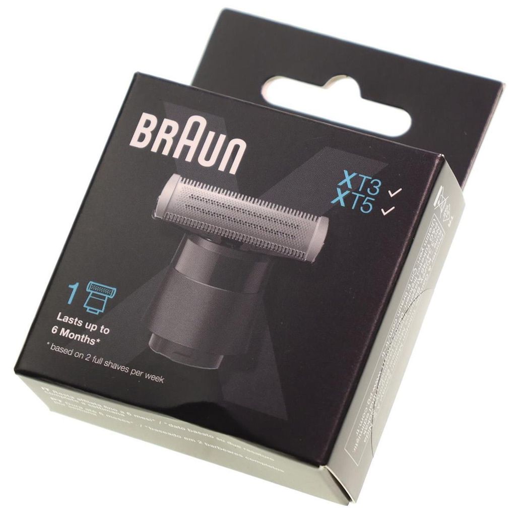 Braun XT10, Scherkopf, 1 Kopf/Köpfe, Schwarz, Braun, Braun Produktbild 