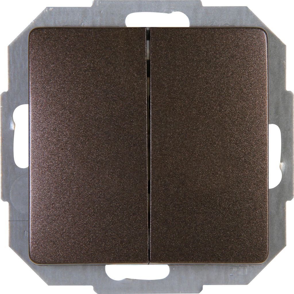 Kopp 650526060, Drucktasten-Schalter, Kunststoff, Produktbild 