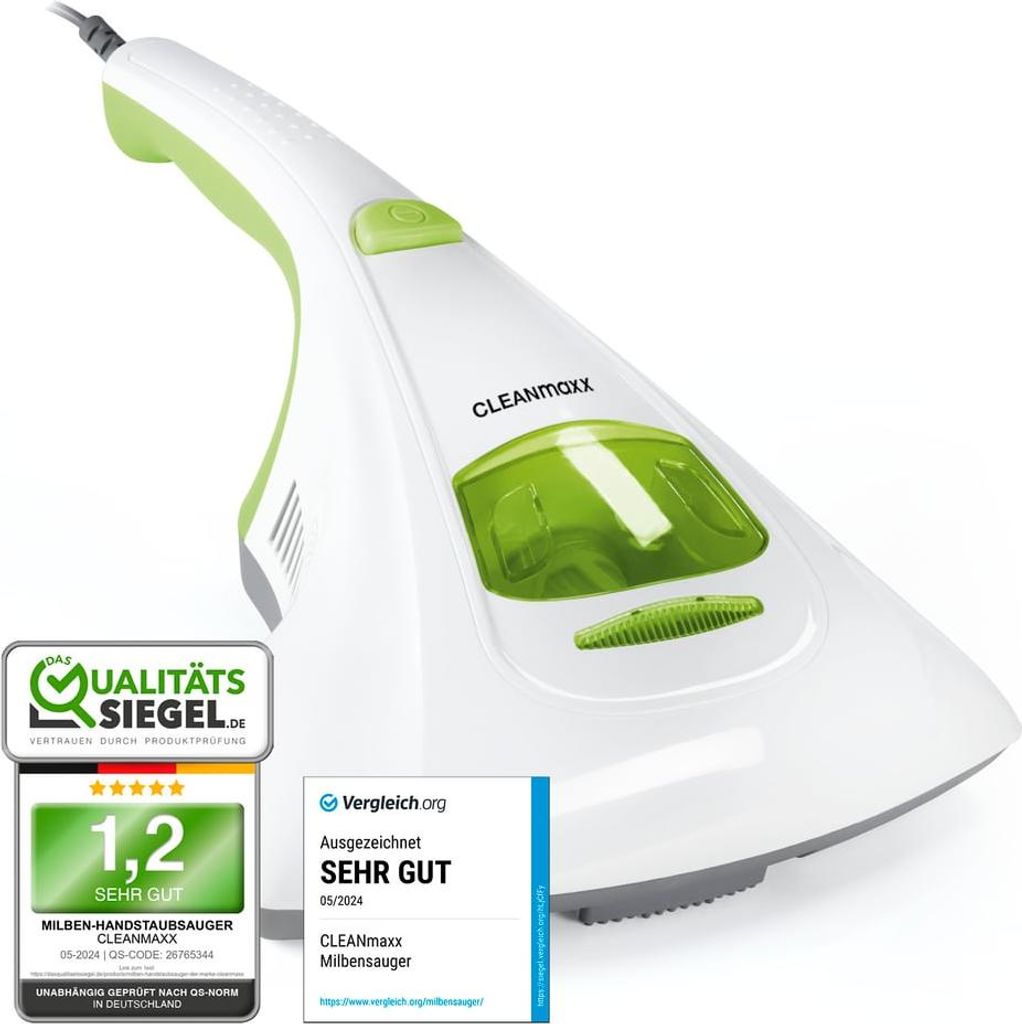 MAXXMEE Milben-Handstaubsauger Antimilben-Sauger mit Produktbild 
