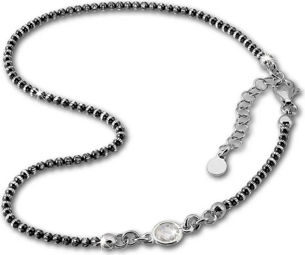Bracelet de cheville 27cm argent 925 noirci : fini les bijoux ternes !