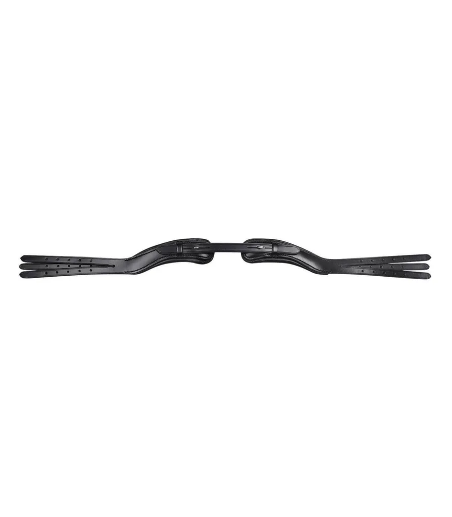 Têtière Waldhausen S-Line Gap Noir VB pour Bridon en Cuir de Qualité