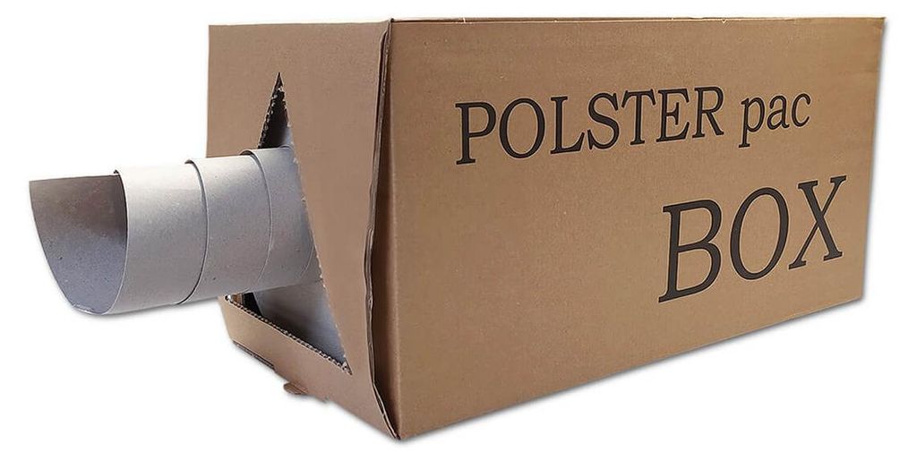 Packpapier Spenderbox 37,5 cm x 200 m Schrenzpapier 80g/m²