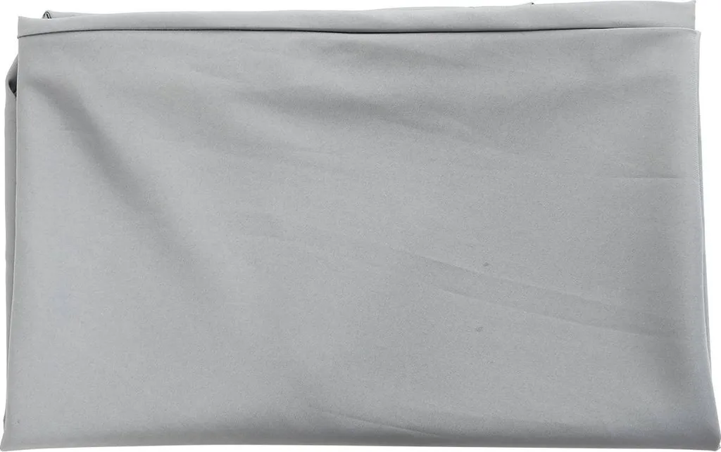 Parasol de jardin rectangulaire 3x4 m déporté Sun 4 gris clair