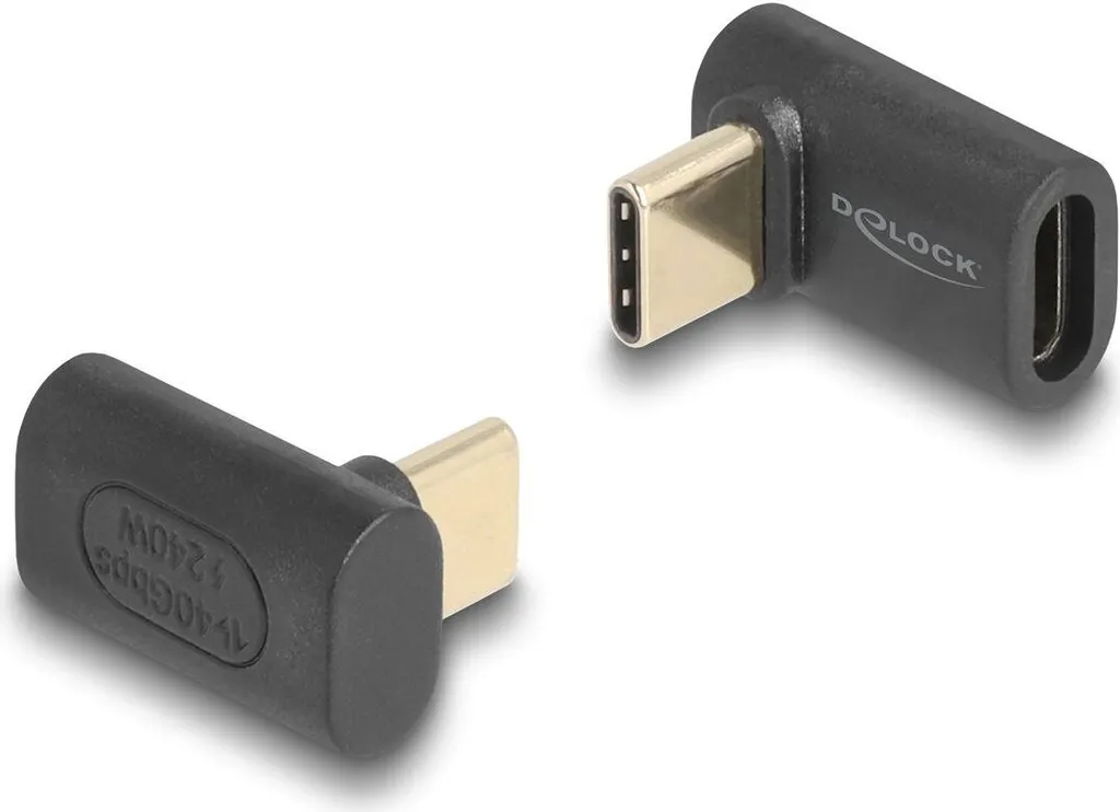 Adattatore Delock USB-C 40Gbps 8K 60Hz: Power Delivery 240W Gaming