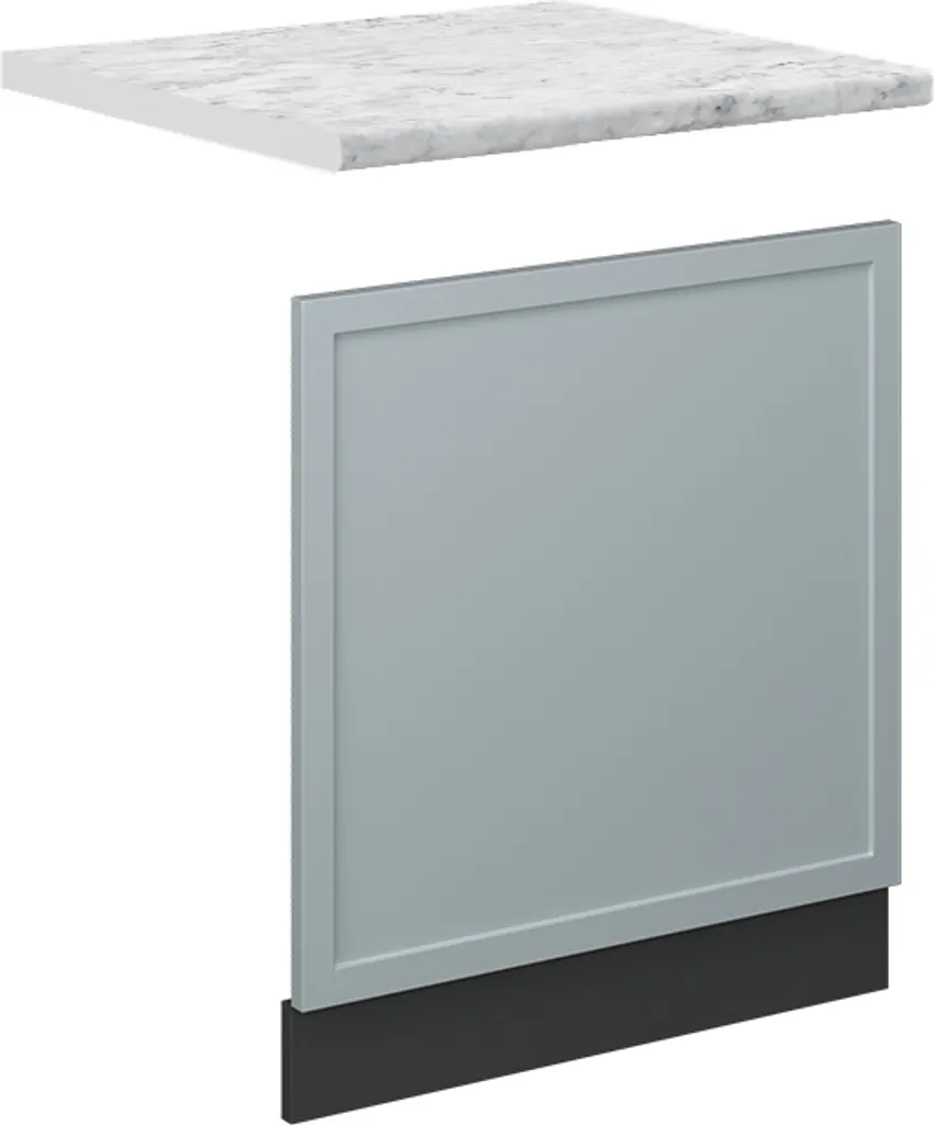 Pannello Frontale Vicco Fame-Line 60 cm Blu-grigio | Marmo e Antracite