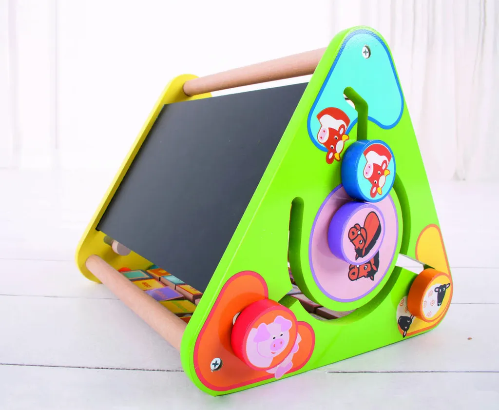 Triangle d'Éveil Alphabet Anglais Bigjigs Baby en Bois Durable - 11