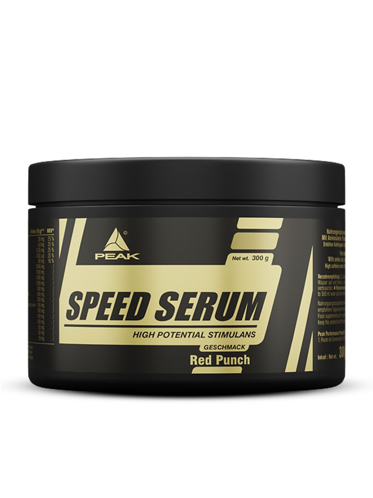 Speed Serum - 300g : Red Punch I Pulver I Energydrink I Produktbild 