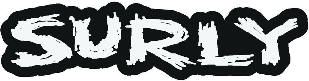 Surly Logo Sticker, 30x7cm