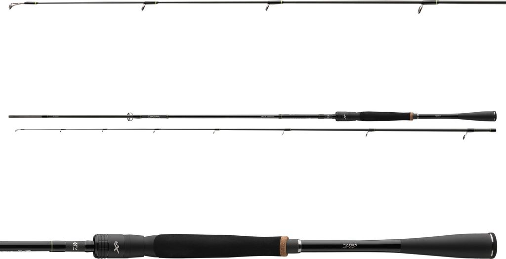 DAIWA PROREX XR FINESSE, Tubular-Tip, 2,25m, 7,38ft, 5-21g, 2 Teile, Spinning Angelrute, extra fast, 11335-224
