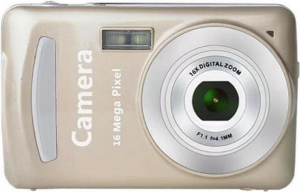 Tiiyee 16X High Definition Digital Camcorder, 720P Video Kompaktkamera 2,4 Zoll Bildschirm Digitalzoom Camcorder für VCR VHS-Kassetten AV RCA Foto...