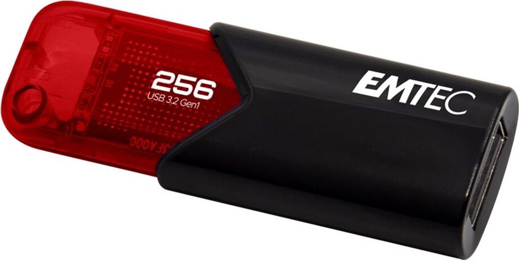 Emtec USB3.2 Click Easy B110 256GB Rosso Immagine del prodotto 