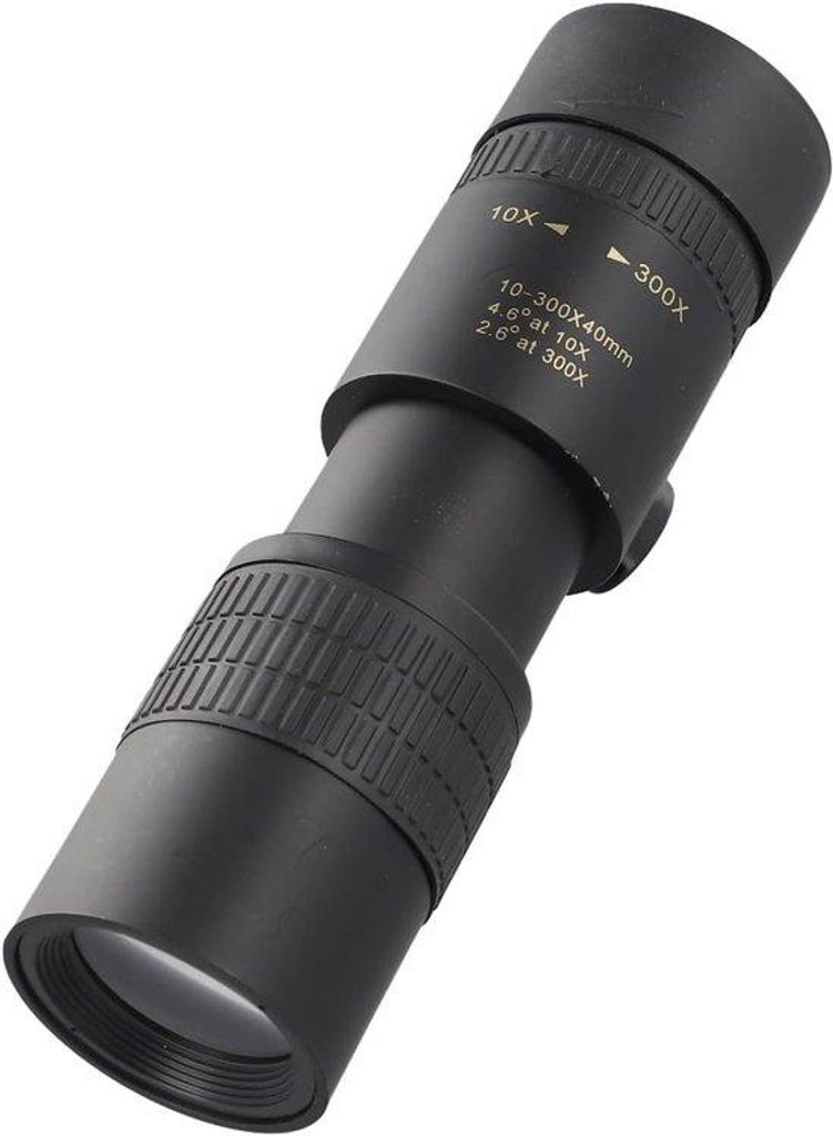Telefonen-Linsen mit 10-300X Zoom, Monokular, leicht und robust für Outdoor-Kamperen