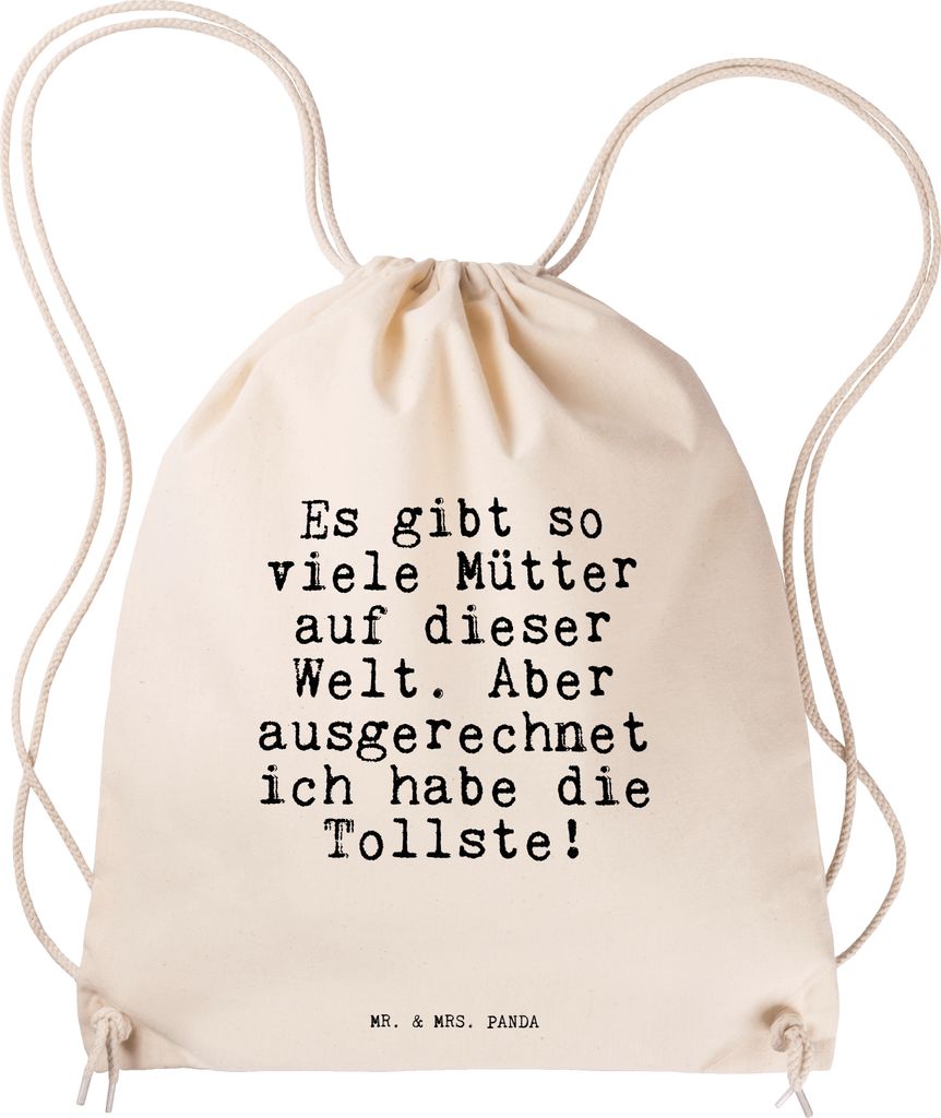Mr. & Mrs. Panda Beutel Es gibt so viele... - Transparent - Produktbild 