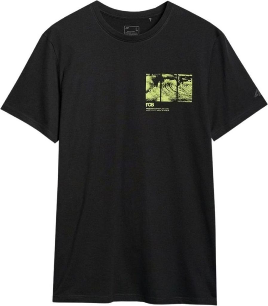 Herren Baumwoll-T-Shirt mit Druck 4F M2106 Größe: M