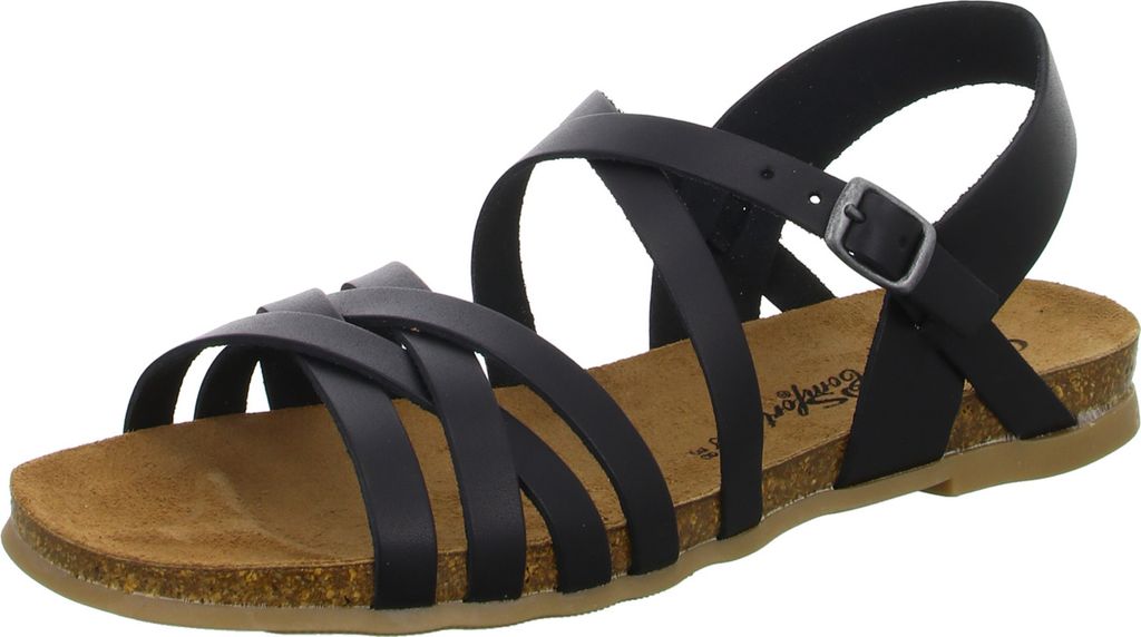 Cosmos Comfort Komfort Sandalen Damen 31333232363234 Schwarz 40 EU