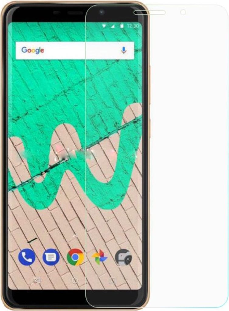 Wiko View Go Displayschutzfolie 9H Verbundglas Panzer Schutz Glas Tempered Glas