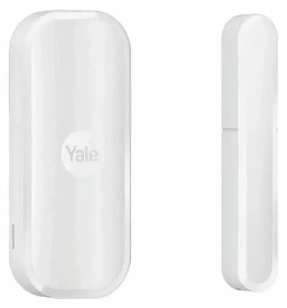 Capteur de porte et fenêtre sans fil Yale blanc pour alarme de maison Yale
