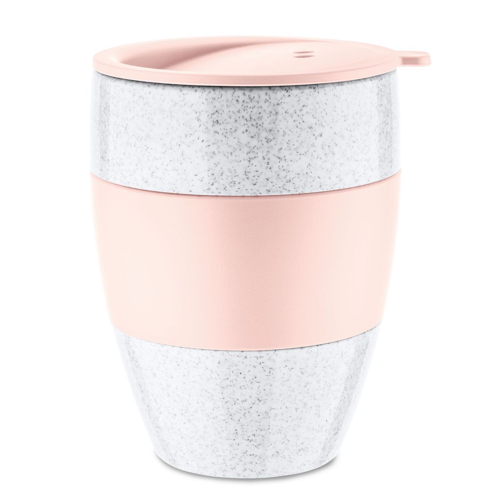 koziol Aroma To Go 2.0, Samostarný, 0,4 l, Šedá, Růžová, 1 Obrázek produktu 