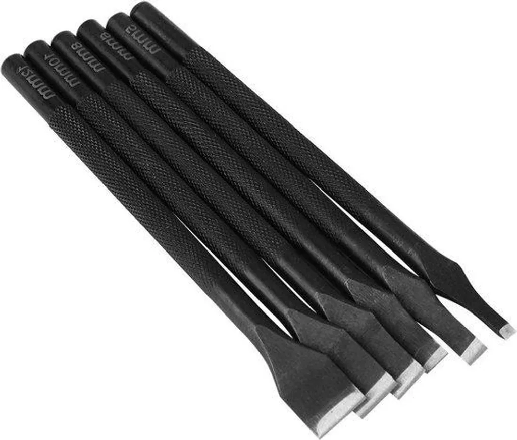 Emporte-pièce cuir en acier trempé - Set de 6 tailles multifonction