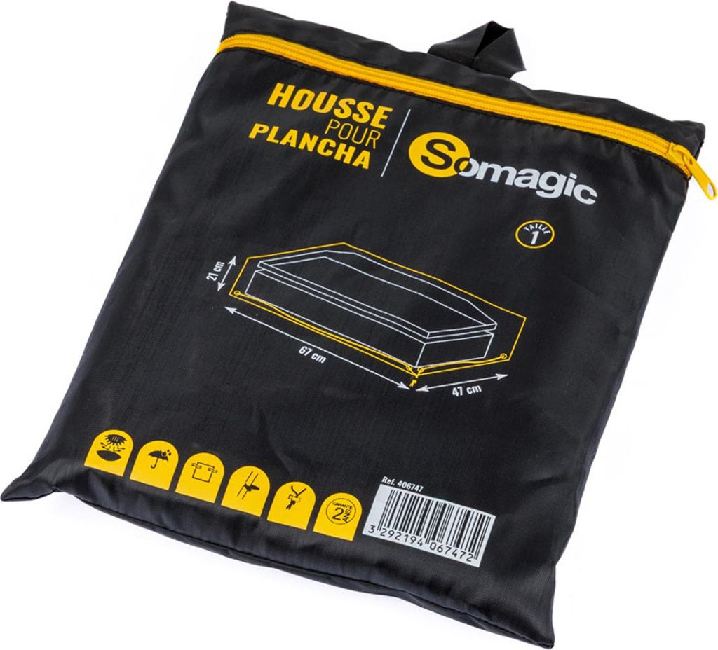 Housse L 67 l 47 x H 21 cm pour plancha Image du produit 