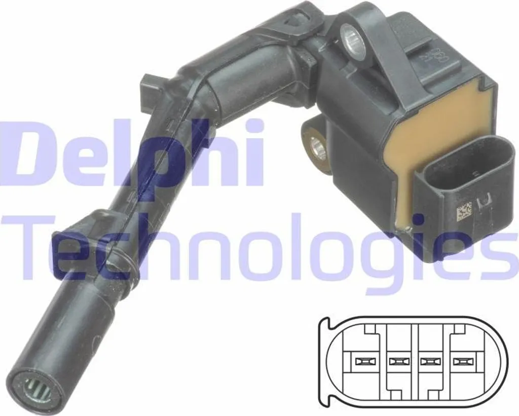 Bobine d'allumage Delphi pour l'entretien Mercedes SLC SLK Classe GLK