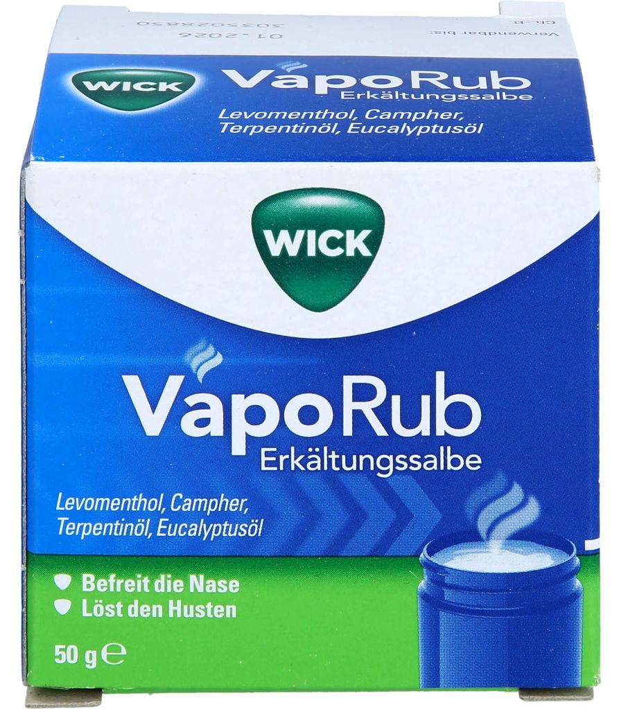 Wick VapoRub Erkältungssalbe (50 g) Produktbild 