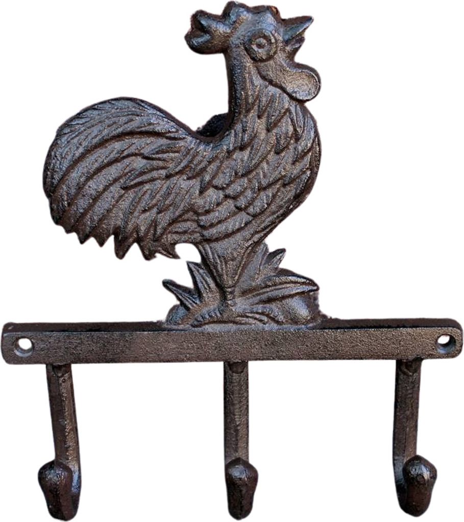 Gancio da parete Gallo in ghisa Immagine del prodotto 