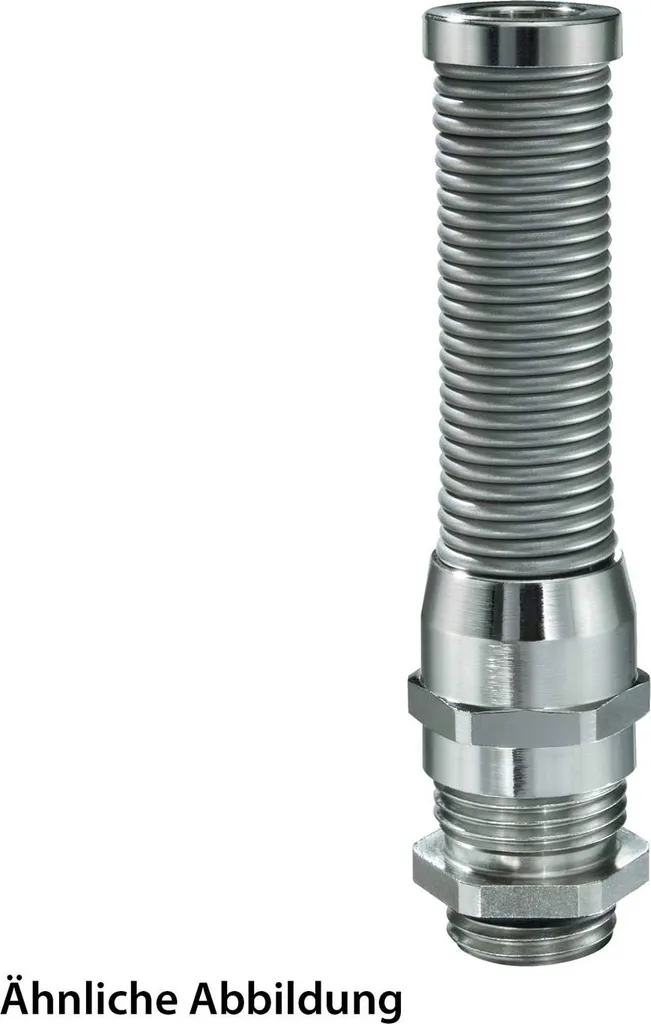 Raccord M40 filetage 8mm avec ressort anti-pliage et joint d'étanchéité