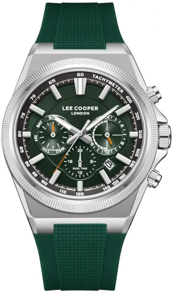 Montre Homme Lee Cooper LC08304.355 Verte - Design Tendance et Chic